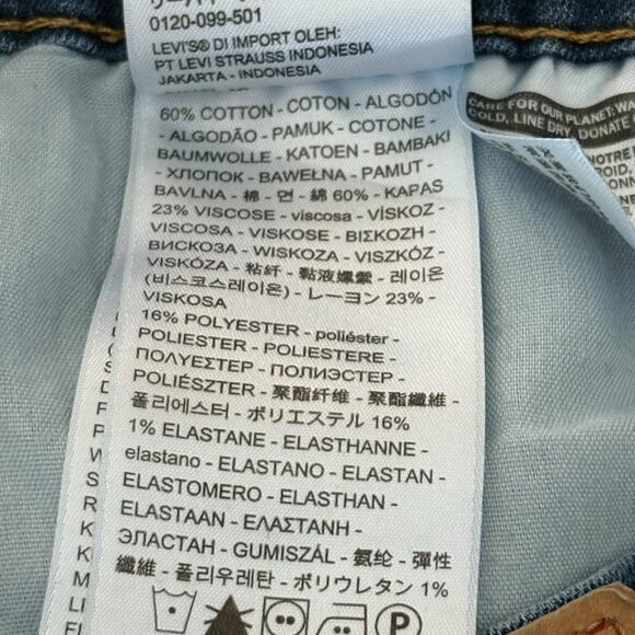 Levi’s Jeans - Style 721 High Rise Skinny - 26 Waist 28 Inseam - Picture 11 of 13